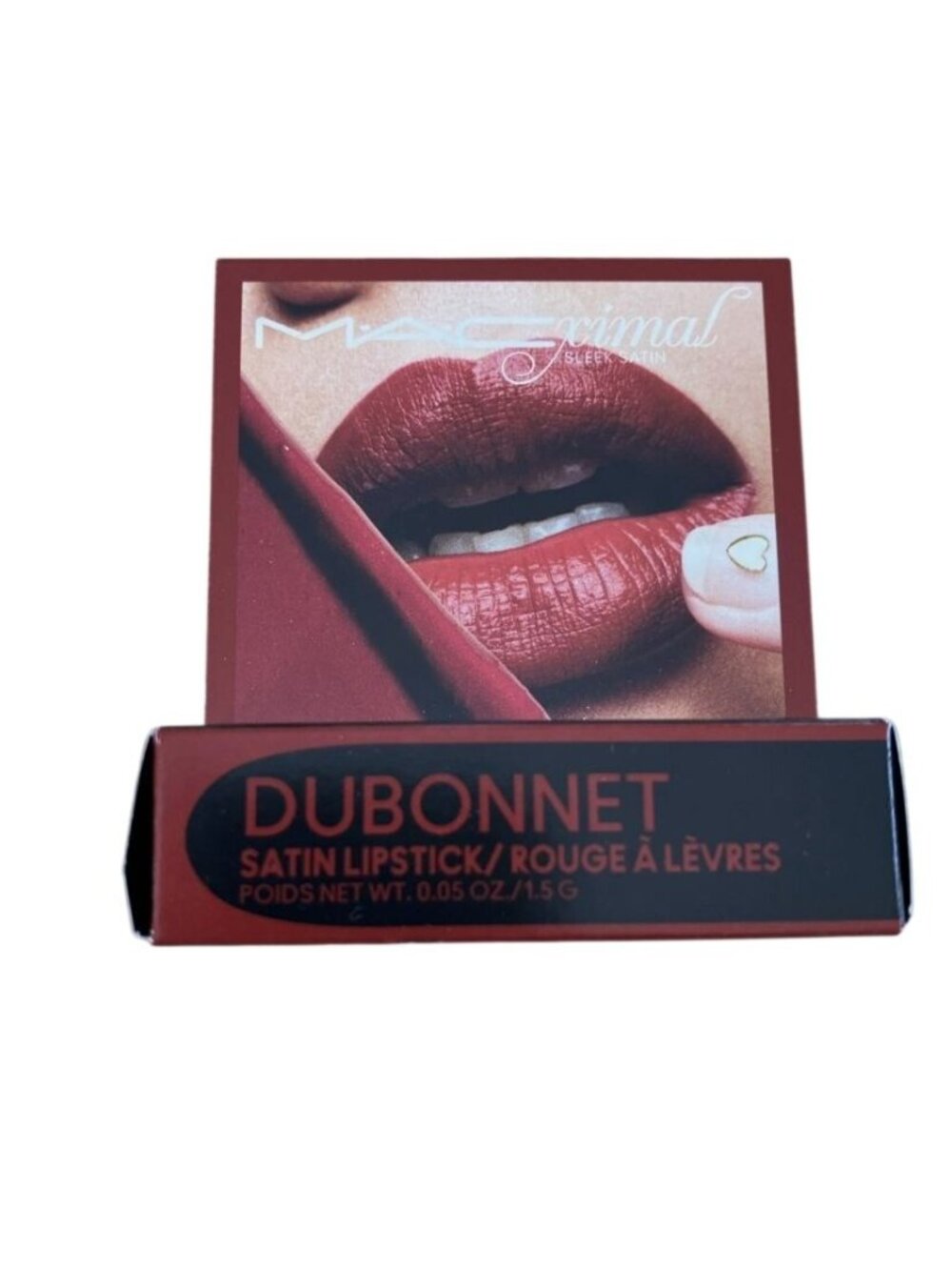 MAC Ximal Sleek Satin Lipstick Mini - Dubonnet 827 - MINI